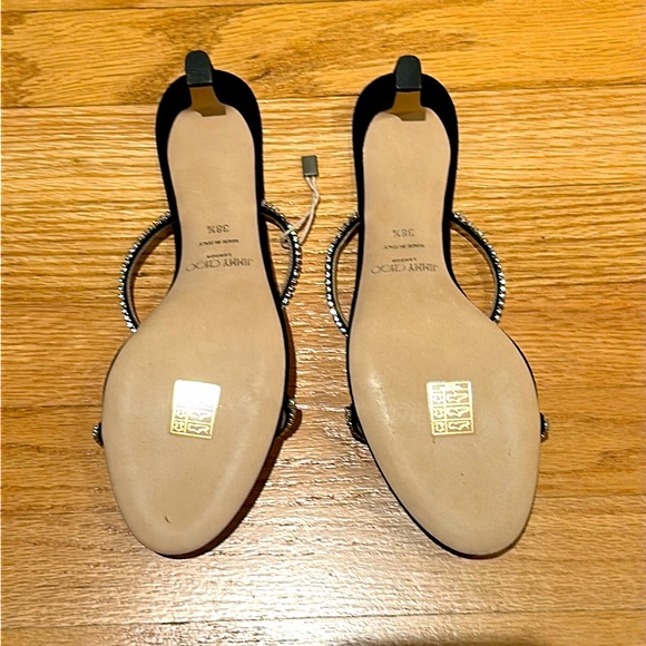 Jimmy Choo Brea 65 Black / Crystal - Picture 7 of 8